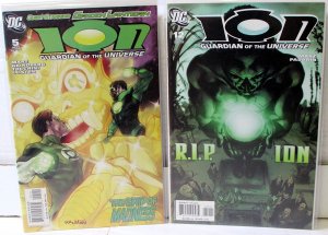 Ion Lot of 2 #5, 12 (2006) DC Comics 9.4 NM Green Lantern 1st Print Comic Books