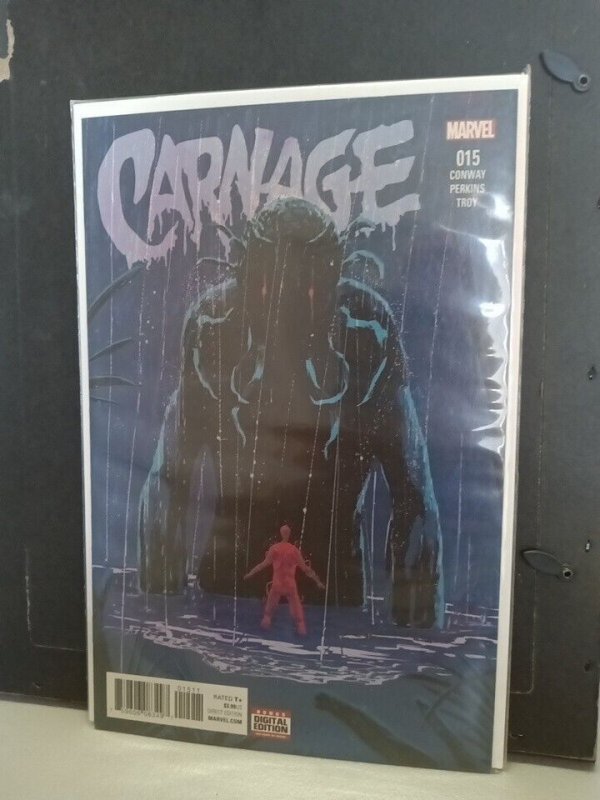 Carnage #15 - Cover by Michael Walsh (Marvel, 2017) NM. P11
