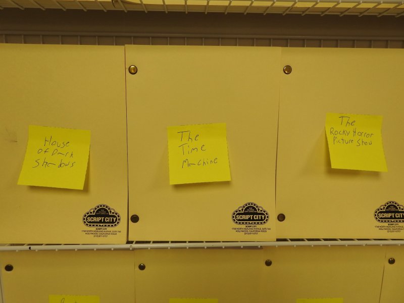 Lot of 21 Script City Scripts! See sticky notes for what scripts they are!