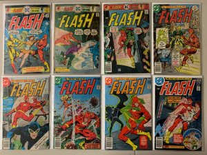 Flash bronze-age comics lot #237-301 31 diff avg 5.0 (1975-81)