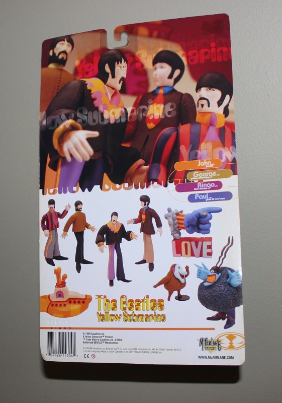 Beatles Yellow Submarine Figures (SET)  McFarlane Toys 1999