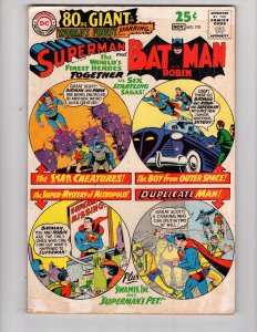 World's Finest Comics #170 (1967) 80 Page GIANT Superman Batman  / ID#559