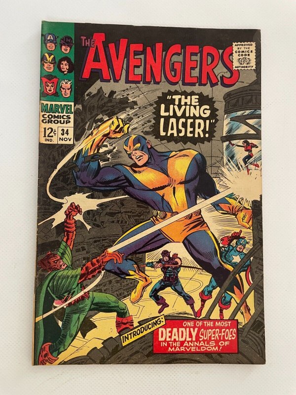 Avengers # 34 VF/NM Marvel Silver Age Comic Book Thor Hulk Iron Man 3 LI3