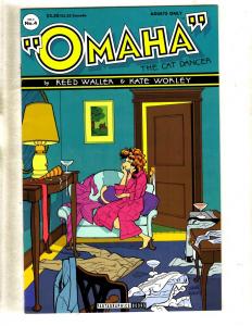 Lot Of 10 Omaha Kitchen Sink Comic Books # 19 20 1 2 3 3 4 1 2 Interview #59 JF1