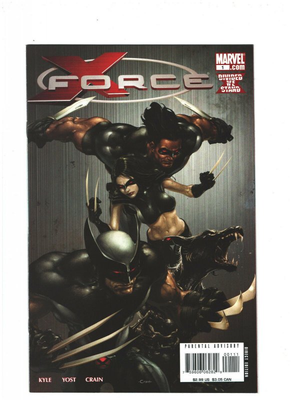 X Force 1 Nm 9 2 Marvel Comics 08 Clayton Crain Wolverine X 23 Comic Books Modern Age Marvel X Force Hipcomic X Force 1 Nm 9 2 Marvel Comics 08 Clayton Crain Wolverine X 23 Comic Books Modern Age Marvel X Force Hipcomic