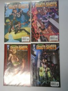 Danger Girl Body Shots set #1-4 8.0 VF (2007 Wildstorm)