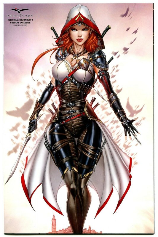 Grimm Fairy Tales Hellchild Unholy #1 Assassins Creed Cosplay Exclusive Cover F