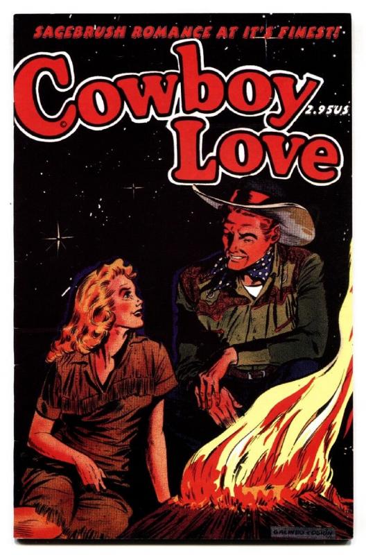 COWBOY LOVE #1 1998-Avalon-Classic reprint comic book