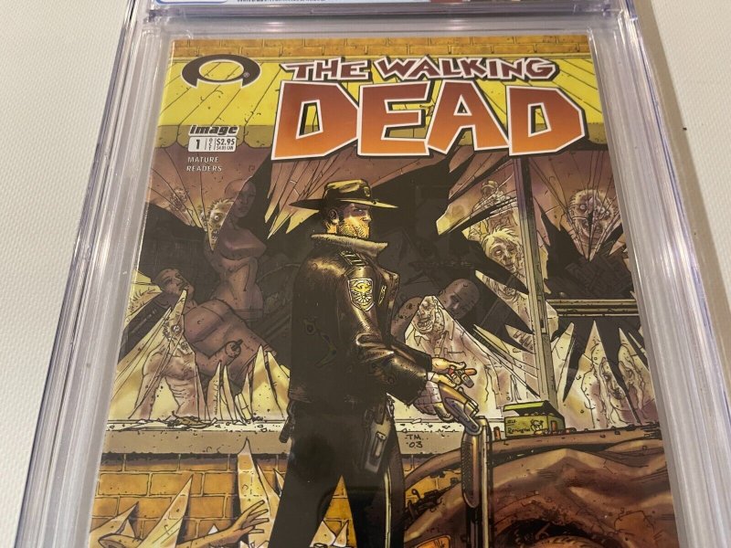 The Walking Dead #1 CGC Graded 9.4 1st PRINT Image Comic Book Robert Kirkman JH8