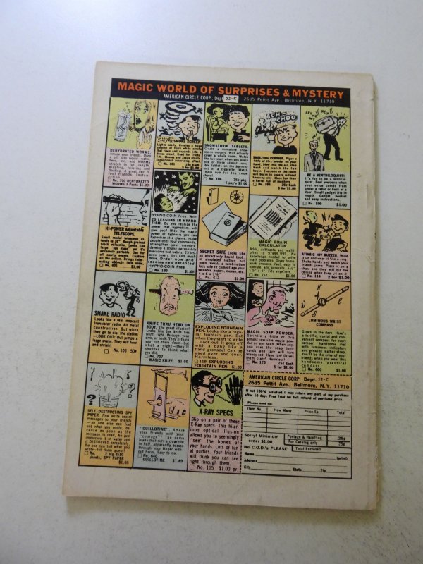 Jungle Adventures #3 (1971) GD/VG condition 1 1/2 cumulative spine split