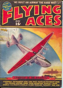 Flying Aces5/1939-August Schomburg-Capt Philip Strange-Al McWilliams-VG