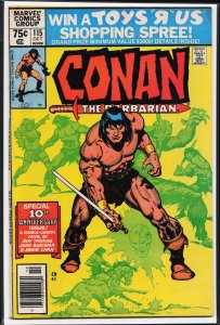 Conan the Barbarian #115 (1980) Conan
