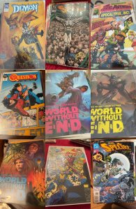 Lot of 9 Comics (See Description) World Without End, X Factor, The Demon, The...