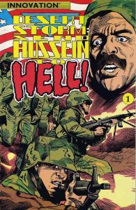 Desert Storm: Send Hussein to Hell! #1 VF ; Innovation