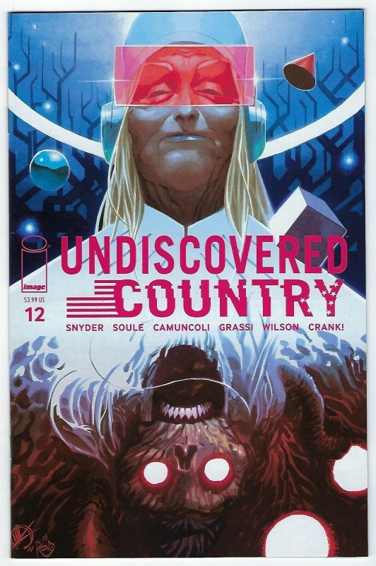 Undiscovered Country # 12 Variant Cover NM Image Comics