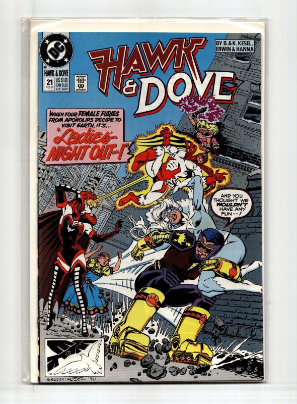 Hawk and Dove #21 (1991) Hawk & Dove