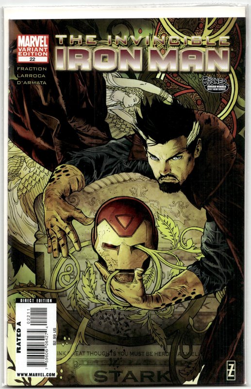 Invincible Iron Man #22 Variant Cover (2010) Iron Man