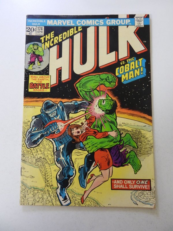 The Incredible Hulk #174 (1974) FN- condition MVS intact