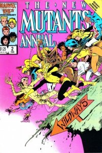 New Mutants (1983 series) Annual #2, VF+ (Stock photo)