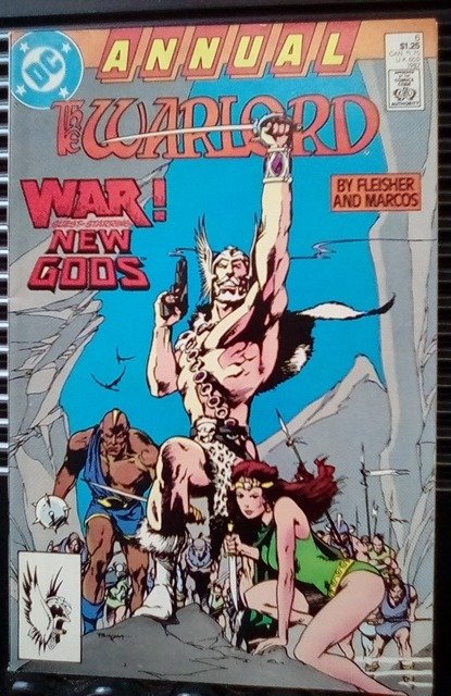 Warlord Annual #6 Direct Edition (1987)