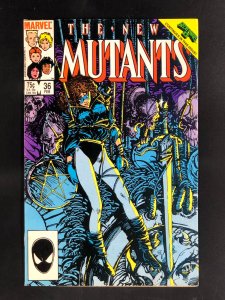 The New Mutants #36 (1986) Barry Windsor-Smith Cover
