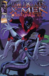WildC.A.T.s/X-Men: The Modern Age #1B VF ; Image | Nightcrawler Adam Hughes