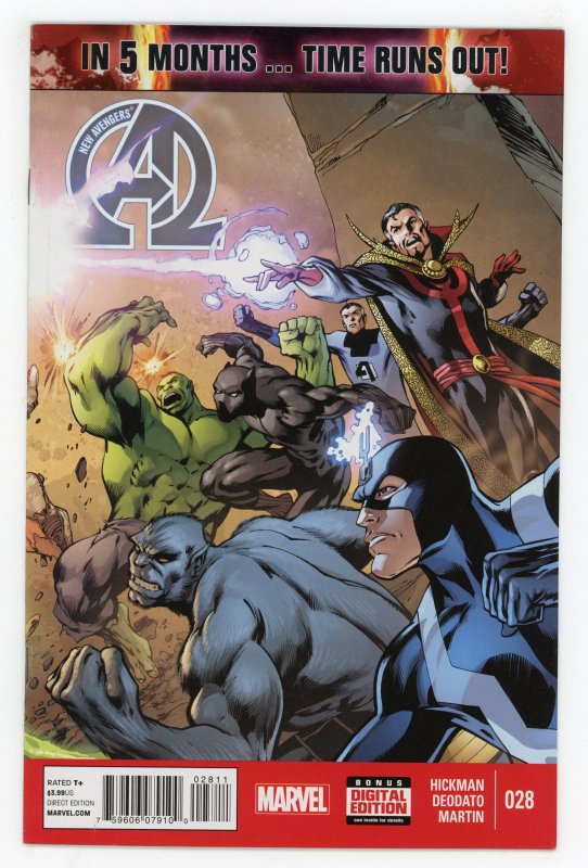 New Avengers #28 (2013 v3) Jonathan Hickman Illuminati Avengers NM