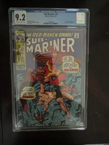 Sub Mariner #26 (1968) - CGC 9.2 !  Red Raven!