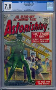 ASTONISHING #42 CGC 7.0 CARL BURGOS COVER