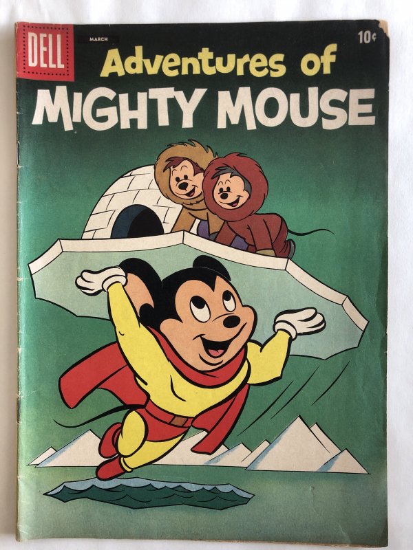 Adventures of Mighty Mouse 149, VG, he saves Polar Bears!!