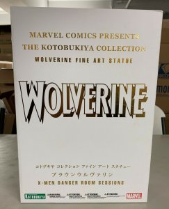 Kotobukiya Marvel Wolverine Fine Art Statue X-Men Danger Room Series 