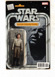 Han Solo #1 CARBONITE! Christopher Star Wars Action Figure Cover (2015) NM Wow!