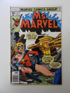 Ms. Marvel #17 FN- condition rusty staple