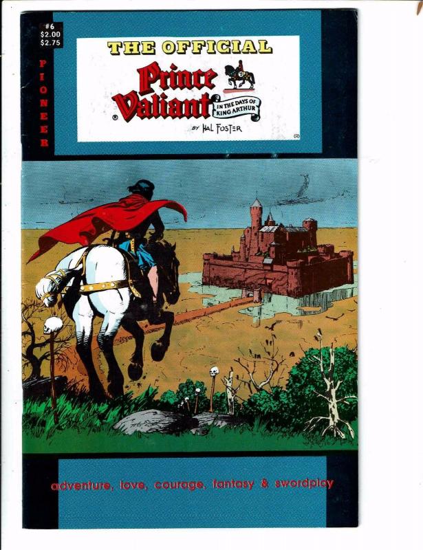 5 The Official Prince Valiant Pioneer Comics # 6 7 8 9 10 VF/NM Hal Foster J86