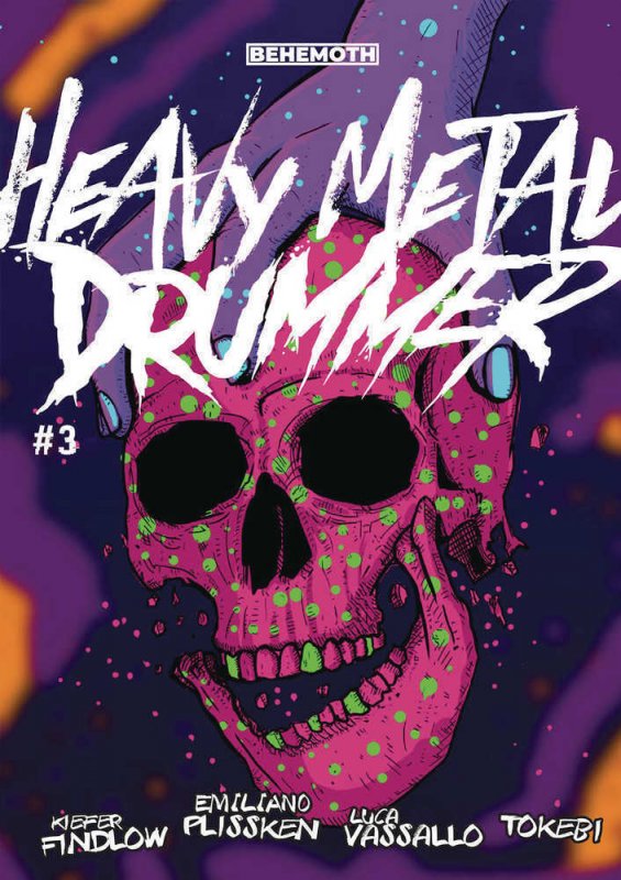 Heavy Metal Drummer #3 (Of 6) Cover B Vasallo (Mature) 