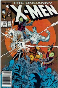 Uncanny X-Men #229 (1963 v1) Chris Claremont Marc Silvestri 1st Reavers Newss...