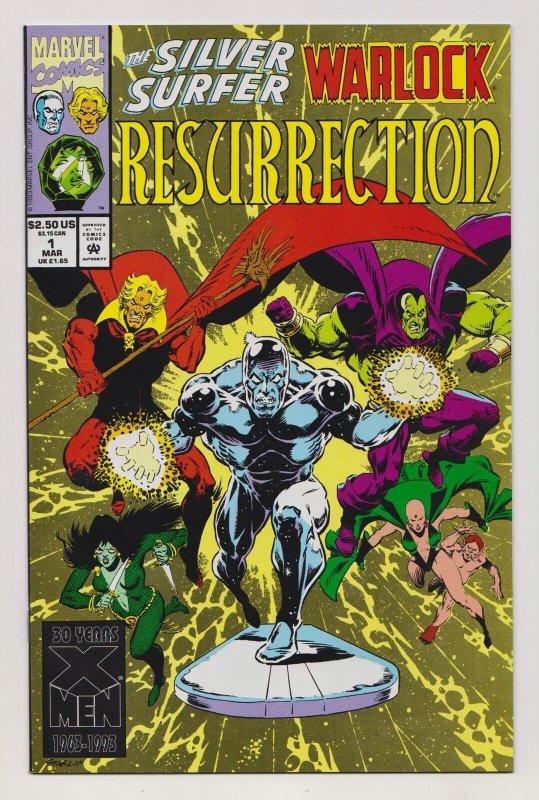 Silver Surfer/Warlock: Resurrection #1 (Marvel, 1993) VF/NM