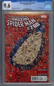 AMAZING SPIDER-MAN #700 CGC 9.6 DEATH OF PETER PARKER 