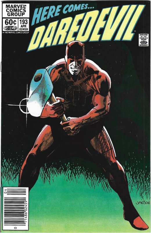 Daredevil #192 through 195 (1983)