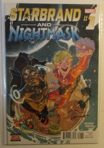 2015 Starbrand and Nightmask #1 Marvel Comics 1st Print Comic Book