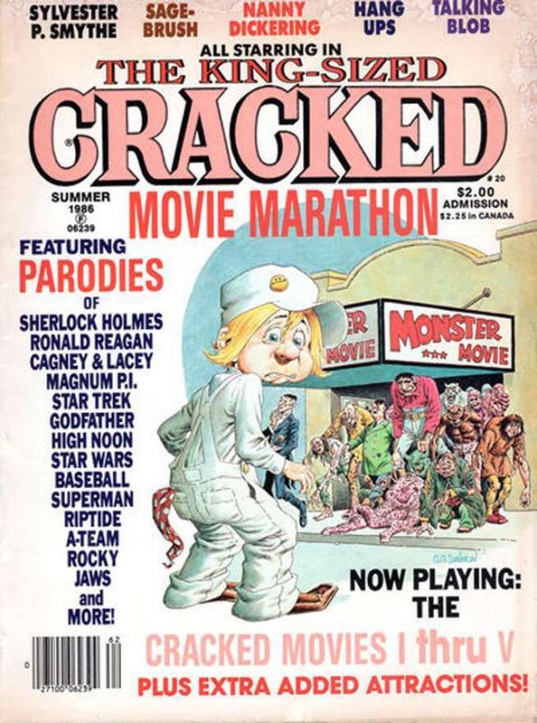King-Sized Cracked #20 VG ; Major | low grade comic Summer 1986