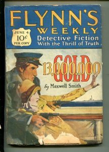 FLYNN'S WEEKLY DETECTIVE FICTION-JUNE 4 1927-PULP-CRIME-MYSTERY-SMITHL-good