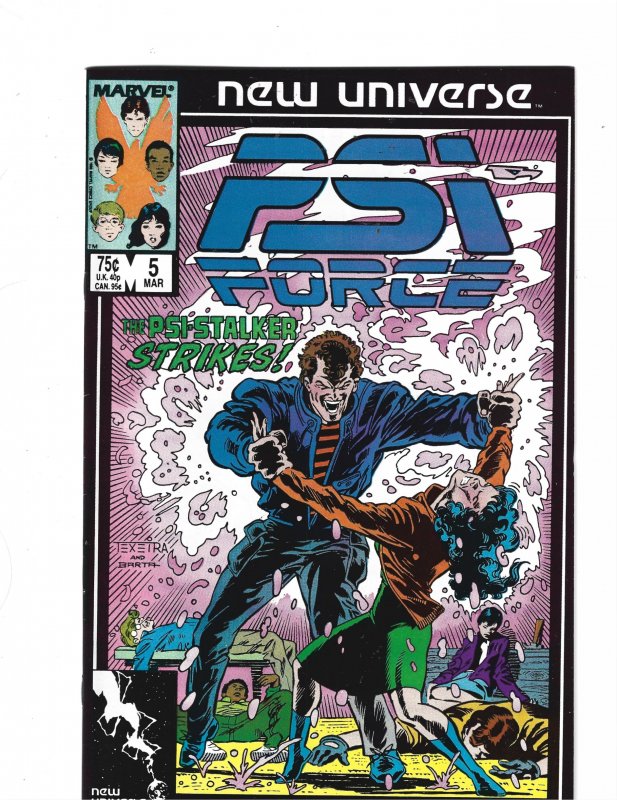 Psi-Force #1 through 7 (1986)