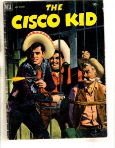 Cisco Kid # 10 VG Dell Golden Age Comic Book Painted Western Cover JL18