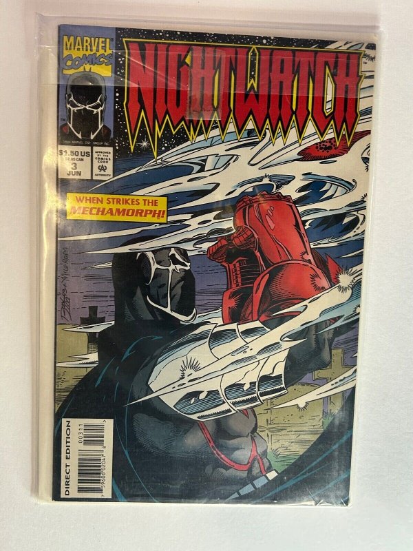 Nightwatch #1-8 (1994) – Complete Set! Rare 90s Marvel Comics Collector’s Must-H