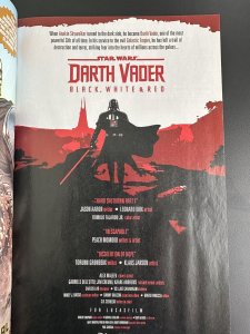 Star Wars Darth Vader Black White & Red #1 NM- Battle Damage Var. Signed Kirkham