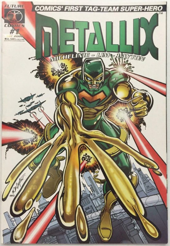 METALLIX #1, NM-, Ron Lim, Future Comics, 2002  more Indies in store