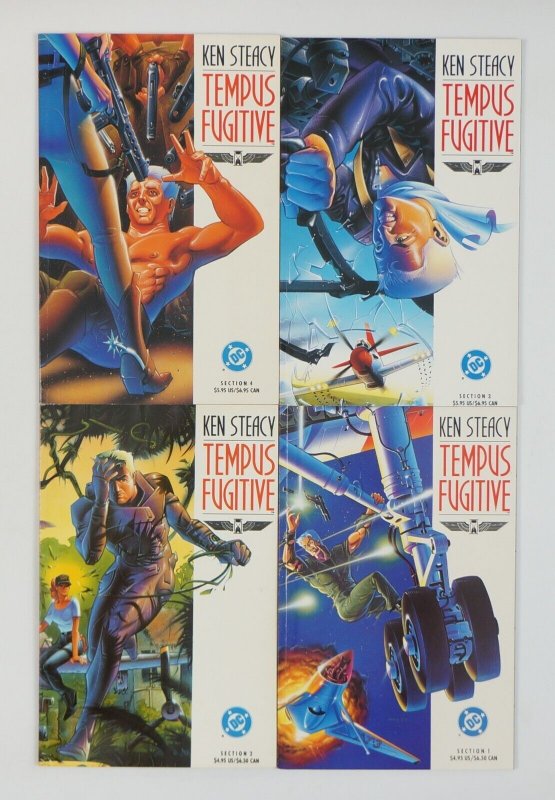 Tempus Fugitive #1-4 VF/NM complete series Ken Steacy ; DC