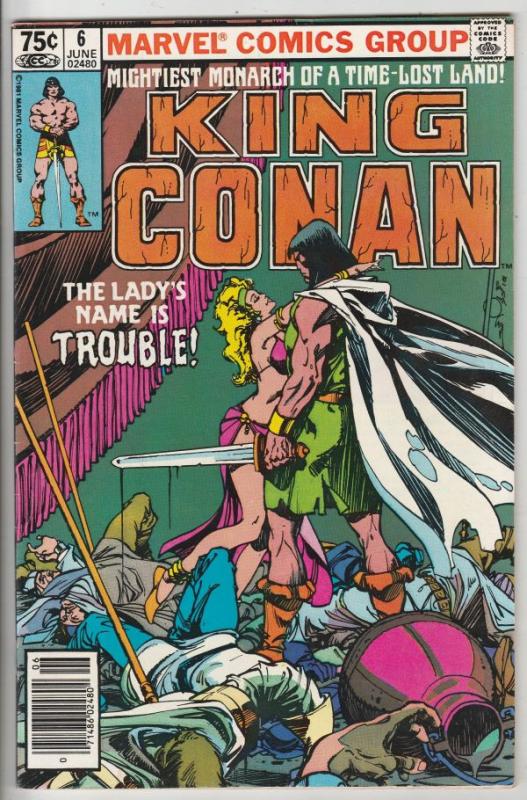 King Conan #6 (Jun-81) NM- High-Grade Conan the Barbarian