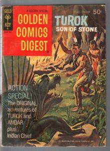 Golden Comics Digest #31 1973-Turock Son Of Stone-dinosaur-VG